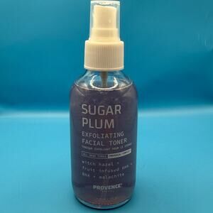 4 FOR $30 SALE - Provence Beauty Sugar Plum Exfoliating Facial Tonerr 4oz